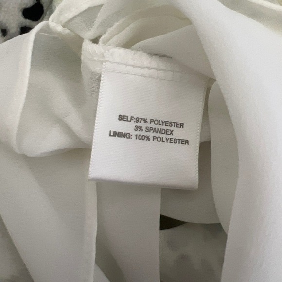 Rose + Olive Animal Print Sleeveless Top Medium Abstract Layered Tank Blouse M - Picture 5 of 9